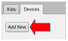 Adición de dispositivos a la Mikroitk Kid Control.