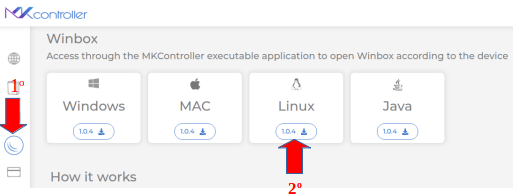 Descargue la aplicación MKController para Linux.