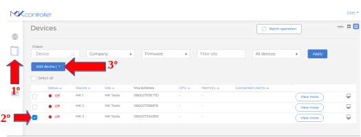 Option to delete Mikrotik device from MKController.