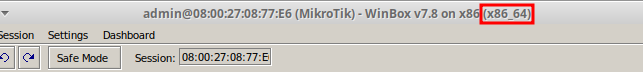 Identificar el tipo de hardware para downgrade en Mikrotik.