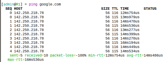 Teste resolução de nome para Acesso Remoto Mikrotik.