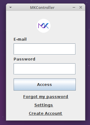 App desktop MKController para acesso remoto Mikrotik.