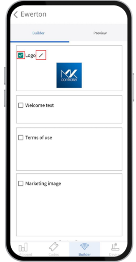 Menu Builder para personalizar la página del Hotspot Mikrotik.