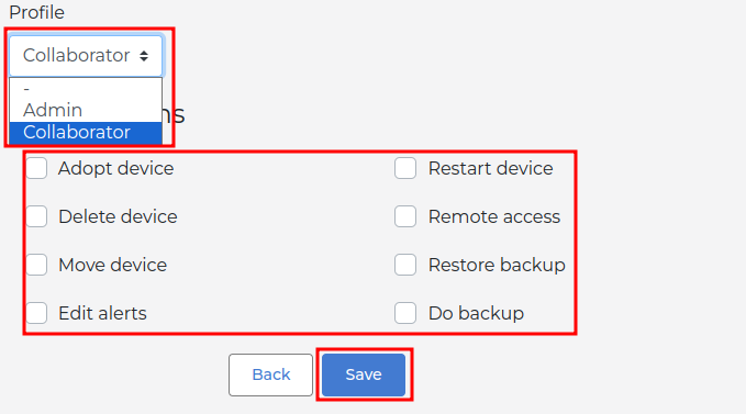 MKController user management.