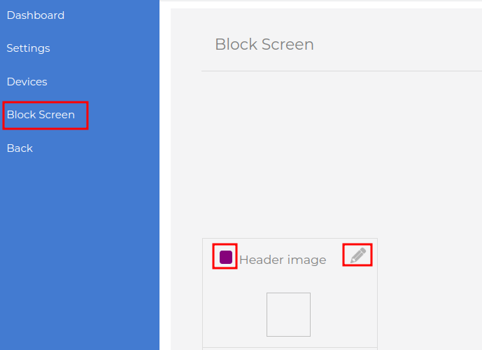 Configurar pantalla de bloqueo en el filtro de contenido DNS de MKController.