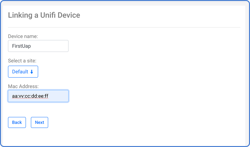 Adoptar dispositivo UniFi en MKController.