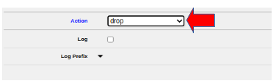 Ação Drop no Mikrotik