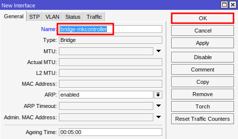 Criando Bridge Mikrotik.