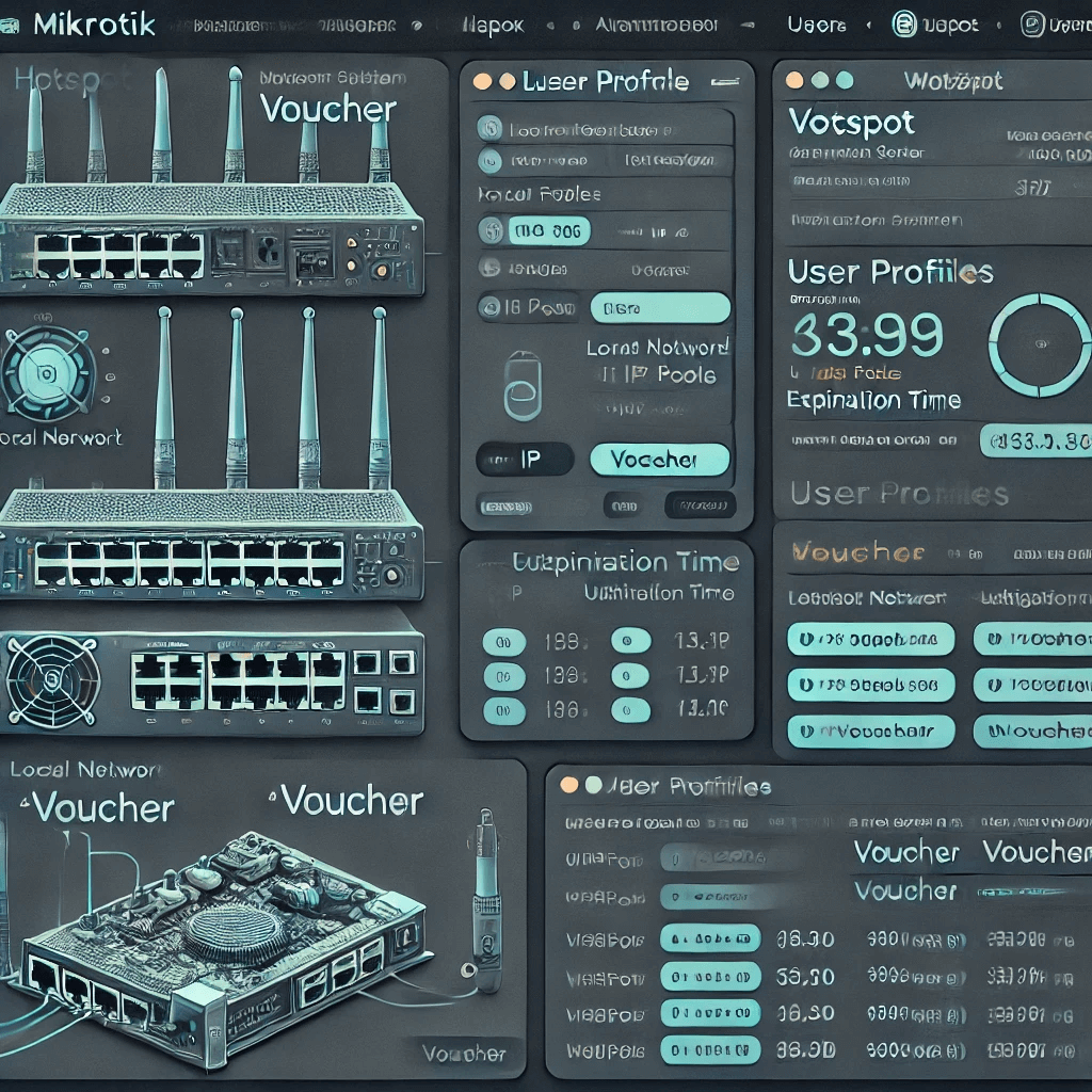 Mikrotiks voucher generator from MKController.