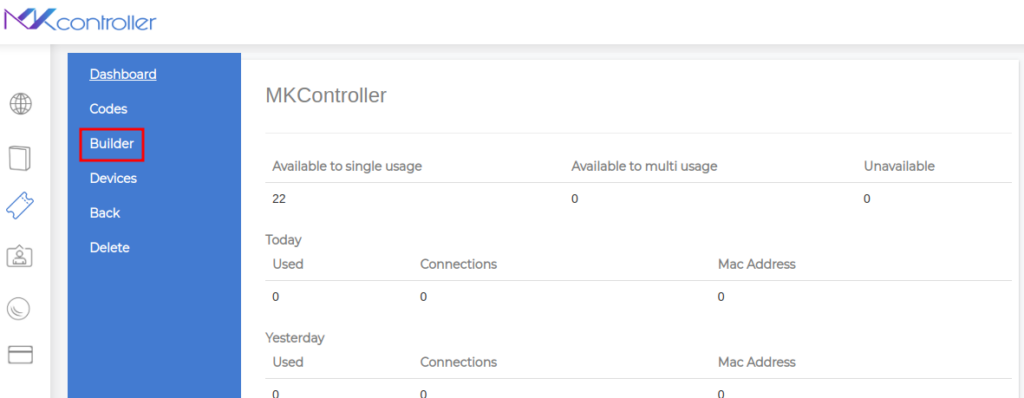 Construtor de Página de login Wi-Fi