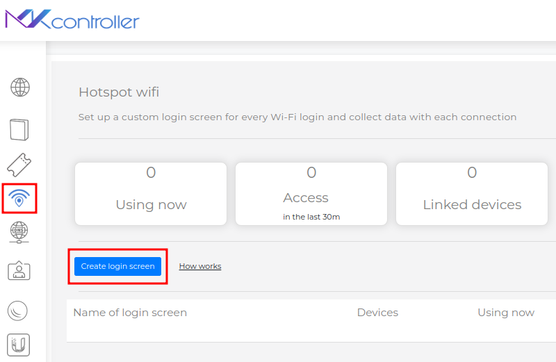 Configurar tela de acesso para hotspot Mikrotik da MKController.