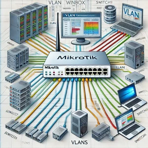 Configuration of VLANs in Mikrotik