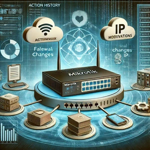 History of Mikrotik actions.