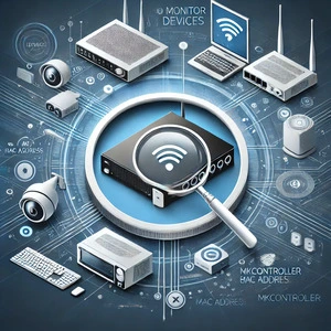 Monitoring of Connected Devices on MikroTik by MAC Address in MKController