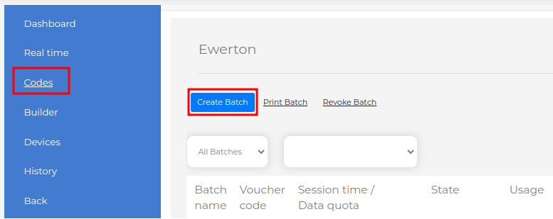 Criar lotes para Limite de Dados em Vouchers Mikrotik.