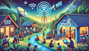 Universal Internet Access in Remote Areas