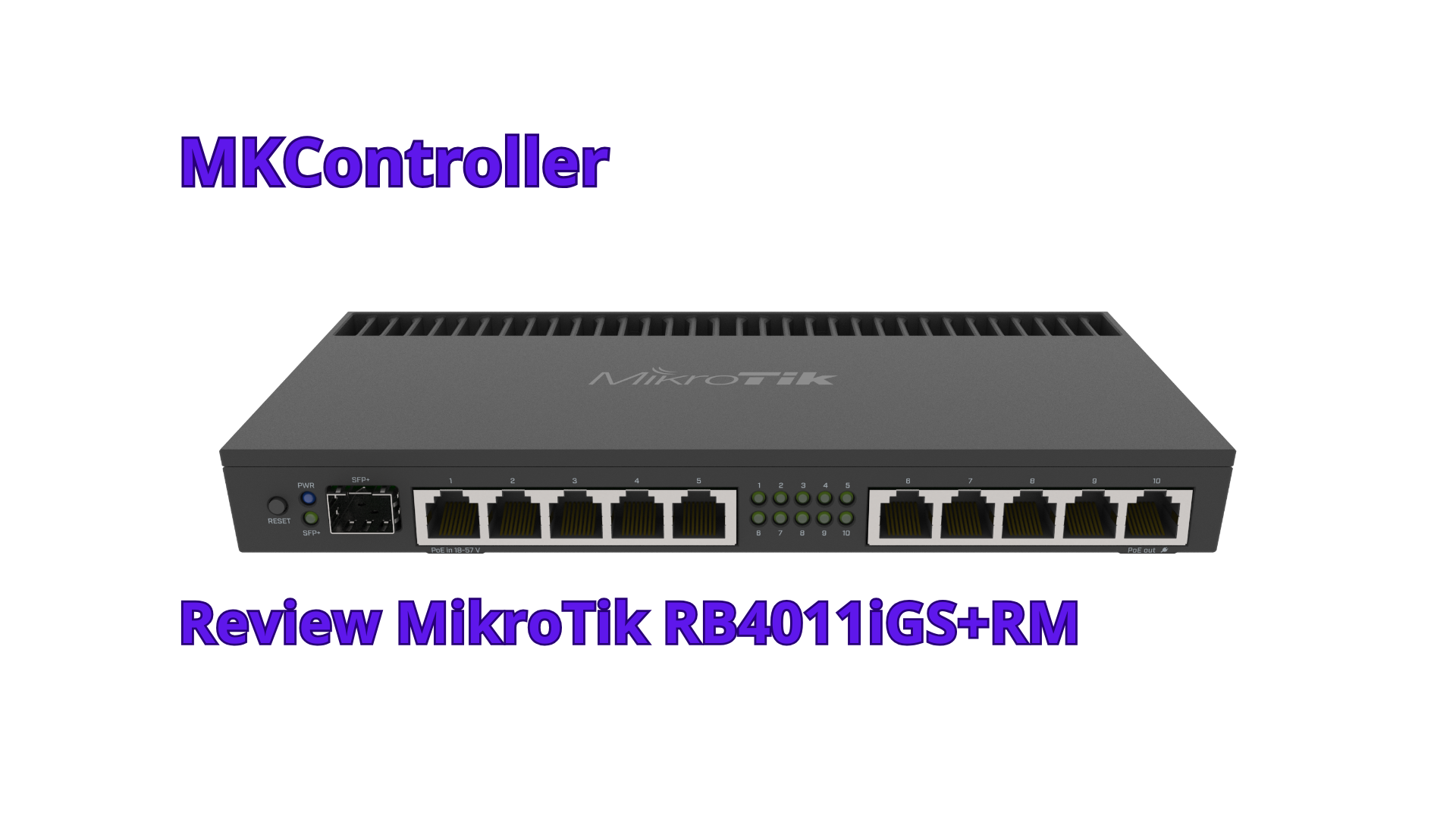 MikroTik RB4011iGS+RM